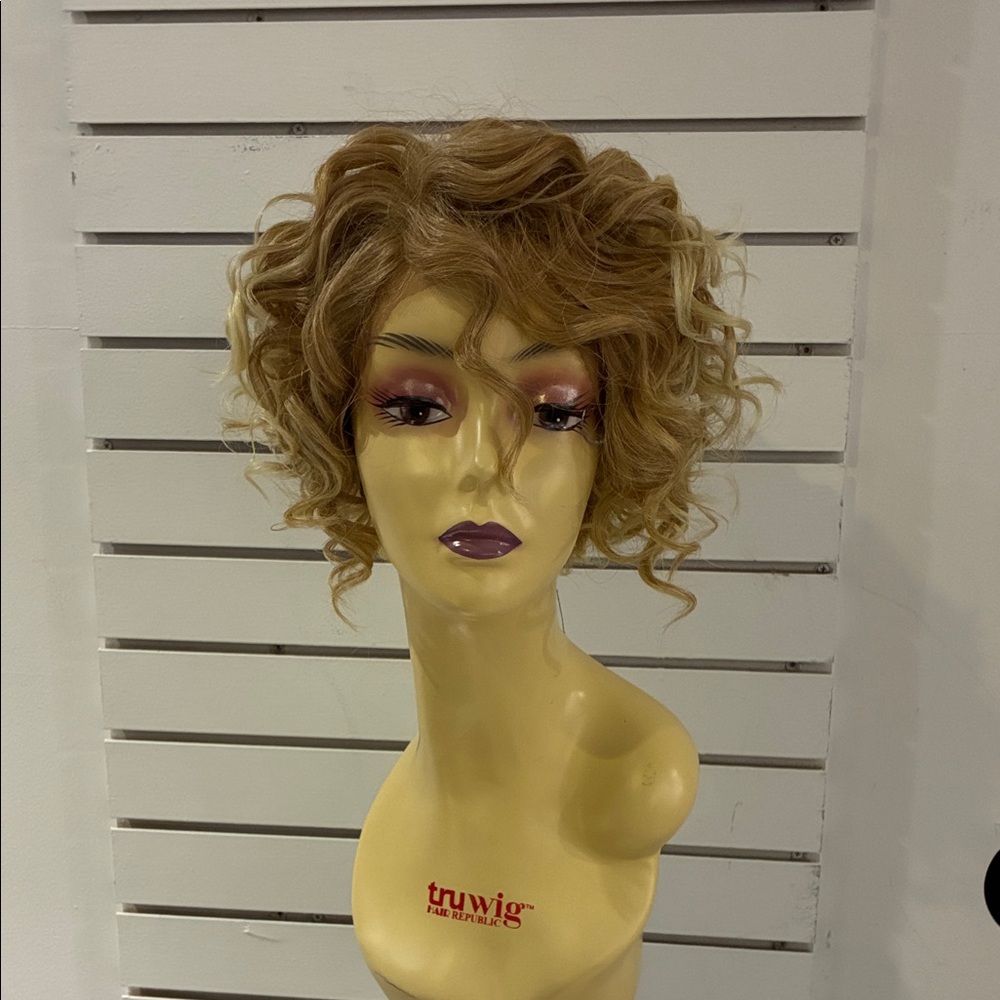 Blonde Curly Wig